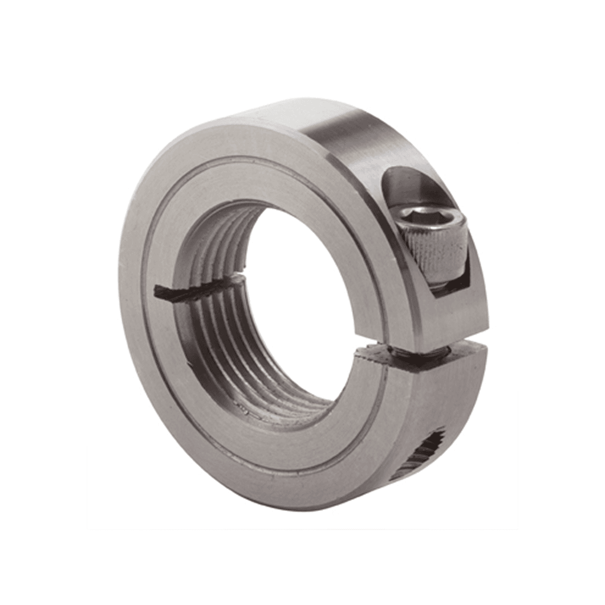 Aluminium Imperial threaded bore