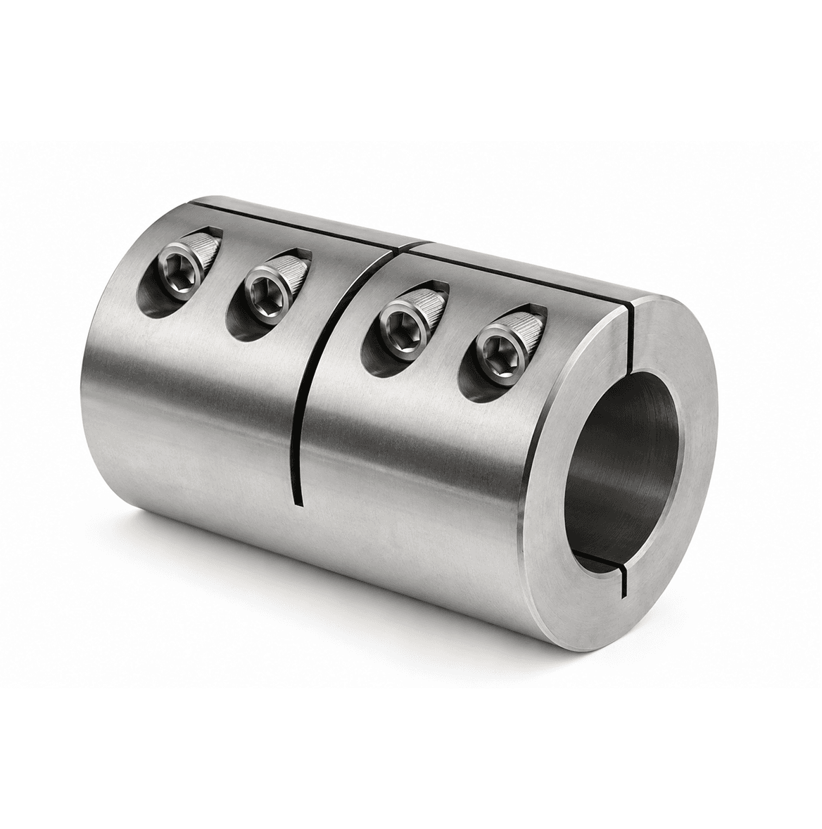 Stainless Steel Without Keyways single split (heavy)
